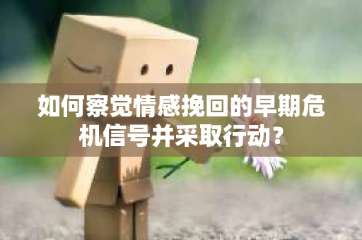 如何察觉情感挽回的早期危机信号并采取行动？