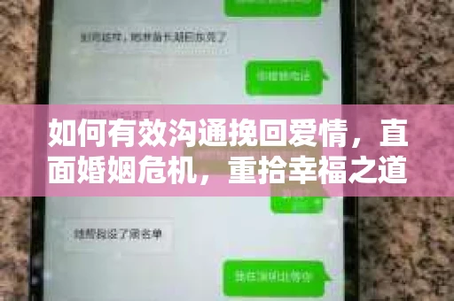 如何有效沟通挽回爱情，直面婚姻危机，重拾幸福之道