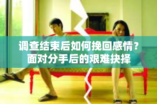 调查结束后如何挽回感情?面对分手后的艰难抉择 调查结束后如何挽回感情?面对分手后的艰难抉择