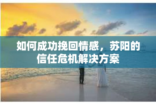 如何成功挽回情感，苏阳的信任危机解决方案