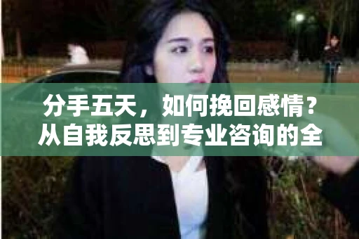 分手五天，如何挽回感情？从自我反思到专业咨询的全面解决方案