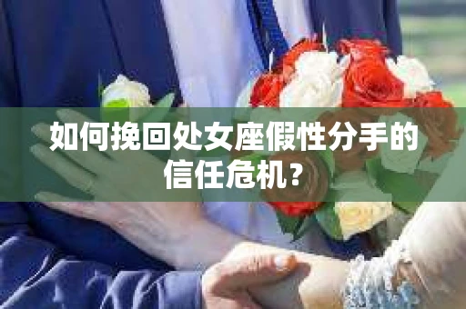 如何挽回处女座假性分手的信任危机? 如何挽回处女座假性分手的信任危机?