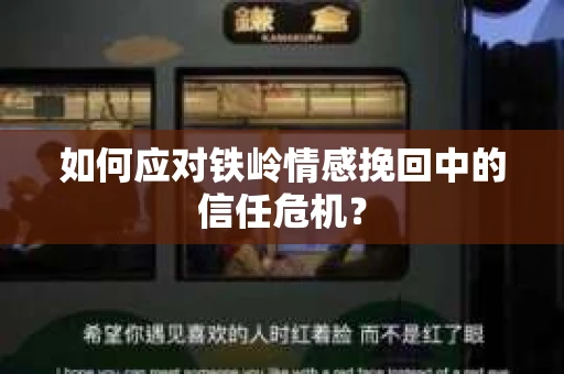 如何应对铁岭情感挽回中的信任危机？